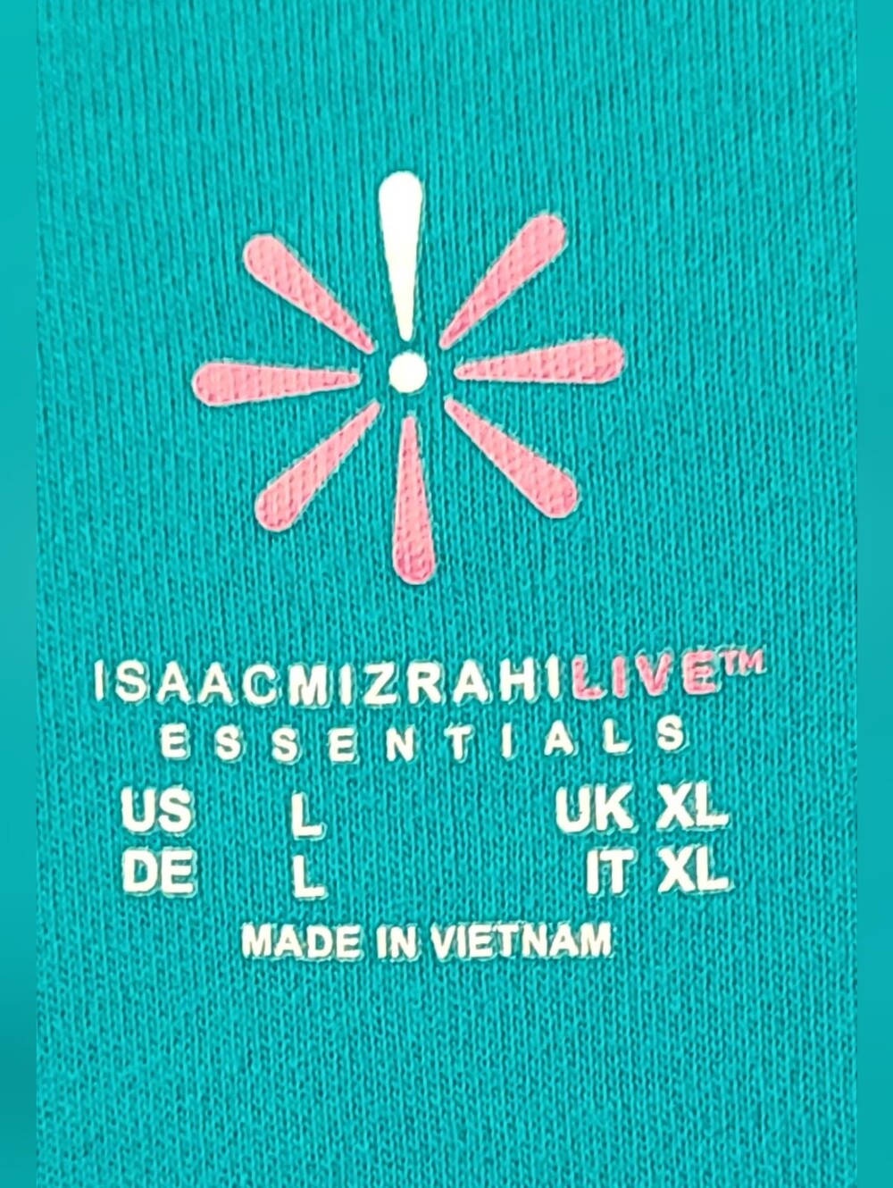 ISAAC MIZRAHI LIVE™ ESSENTIALS V-Neck LS Cotton Tee/Top, L, Teal, EUC - Picture 7 of 12